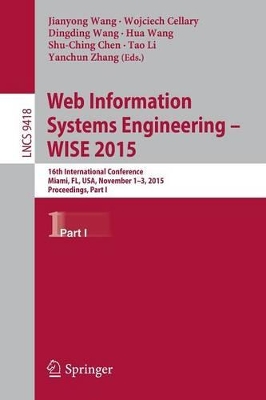 Web Information Systems Engineering - WISE 2015 book