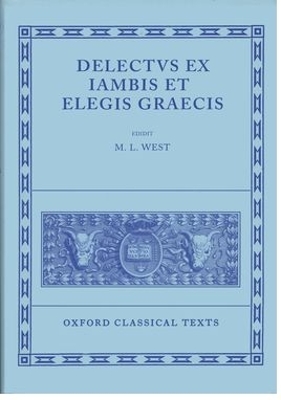 Delectus ex Iambis et Elegis Graecis book