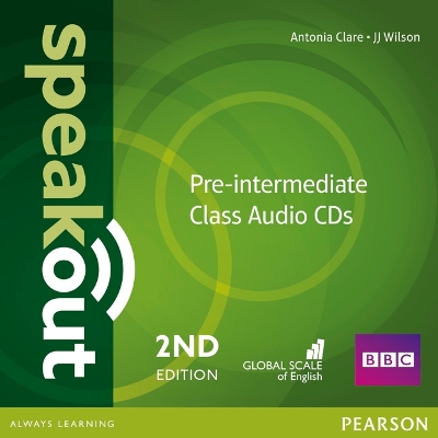 Speakout Pre-Intermediate 2nd Edition Class CDs (2) by J. Wilson