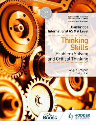 Cambridge International AS & A Level Thinking Skills book