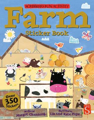 Scribblers Fun Activity Farm Sticker Book book