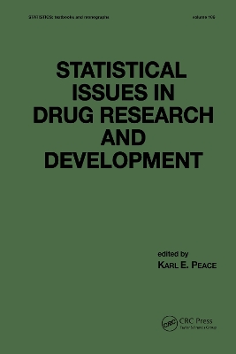 Statistical Issues in Drug Research and Development book
