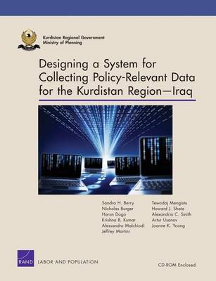 Designing a System for Collecting Policy-Relevant Data for the Kurdistan Region Iraq book