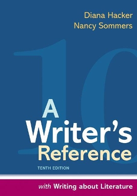 A Writer's Reference with Writing About Literature book