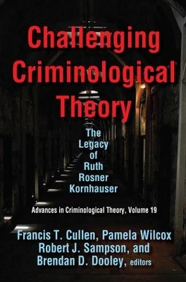 Challenging Criminological Theory book