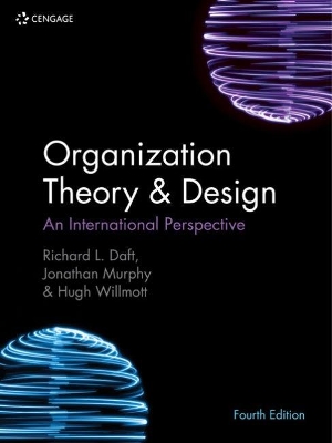 Organization Theory & Design: An International Perspective book