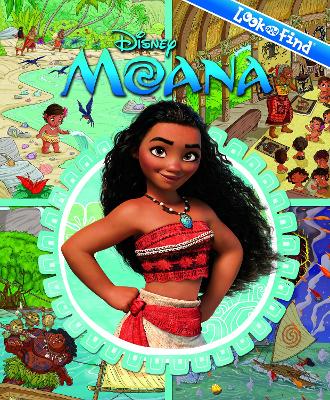 Moana Look and Find book