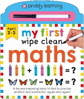My First Wipe Clean Maths book