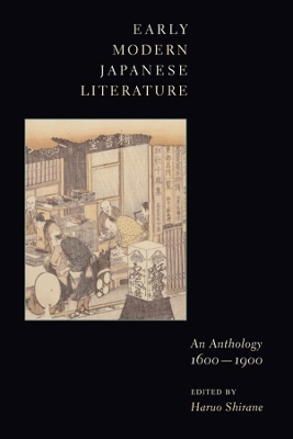 Early Modern Japanese Literature by Haruo Shirane