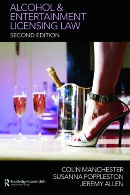 Alcohol and Entertainment Licensing Law book