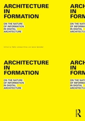 Architecture in Formation book