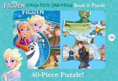 Frozen Little My First Look & Find Shaped Puzzle book