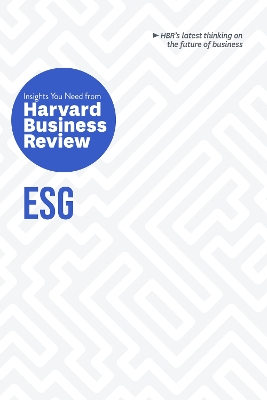 ESG: The Insights You Need from Harvard Business Review book