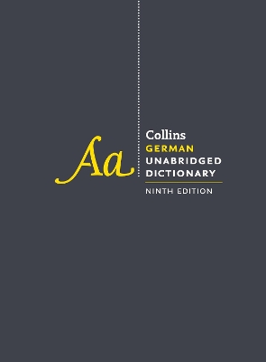 Collins German Unabridged Dictionary, 9th Edition book