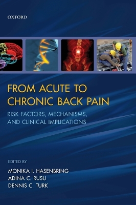 From Acute to Chronic Back Pain book