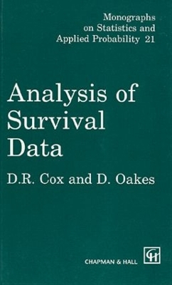 Analysis of Survival Data book