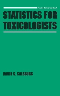 Statistics for Toxicologists book