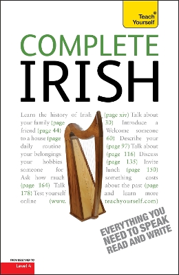 Complete Irish Beginner to Intermediate Book and Audio Course book