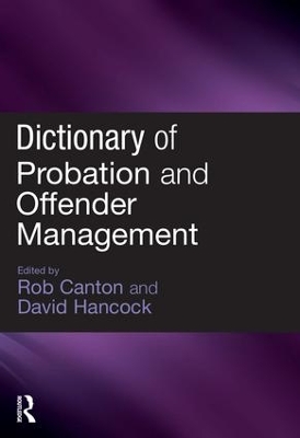 Dictionary of Probation and Offender Management book