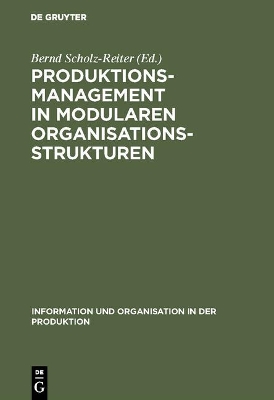 Produktionsmanagement in modularen Organisationsstrukturen book