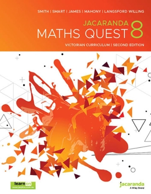 Jacaranda Maths Quest 8 Victorian Curriculum, learnON and Print book