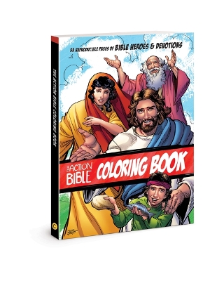 The Action Bible Coloring Book book