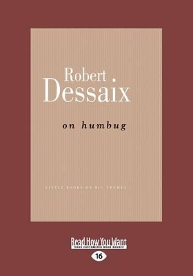 On Humbug by Robert Dessaix