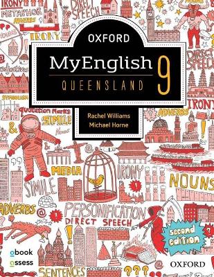 Oxford MyEnglish 9 QLD Student book + obook assess book