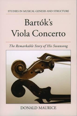 Bartok's Viola Concerto book