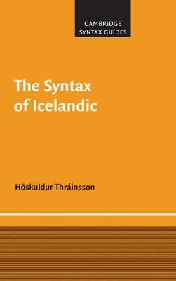 The Syntax of Icelandic by Höskuldur Thráinsson
