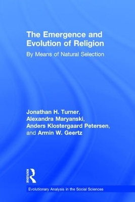 Emergence and Evolution of Religion book