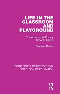 Life in the Classroom and Playground book