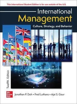 International Management: Culture Strategy and Behavior ISE by Fred Luthans