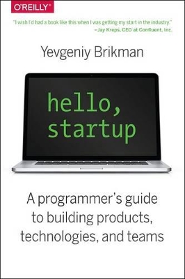 Hello, Startup book