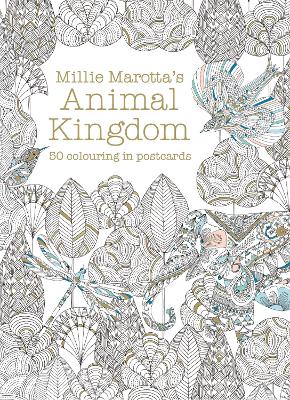 Millie Marotta's Animal Kingdom Postcard Box: 50 beautiful cards for colouring in book