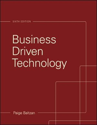 Business Driven Technology by Paige Baltzan