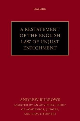 Restatement of the English Law of Unjust Enrichment book