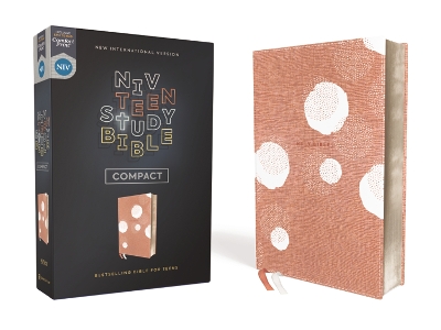 NIV, Teen Study Bible (For Life Issues You Face Every Day), Compact, Leathersoft, Peach, Comfort Print book