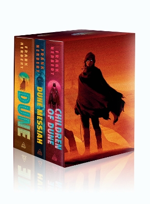 Frank Herbert's Dune Saga 3-Book Deluxe Hardcover Boxed Set: Dune, Dune Messiah, and Children of Dune book