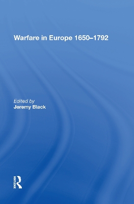 Warfare in Europe 1650�792 book