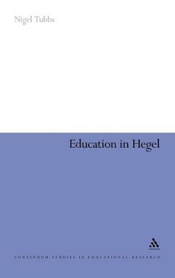 Education in Hegel book