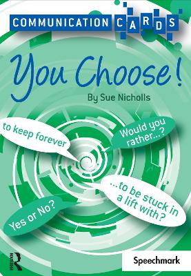 You Choose - Communication Cards book