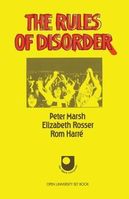 The Rules of Disorder by Peter Marsh
