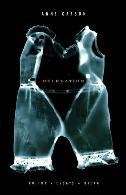 Decreation book