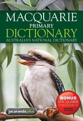 Macquarie Primary Dictionary + Bonus Primary Thesaurus book