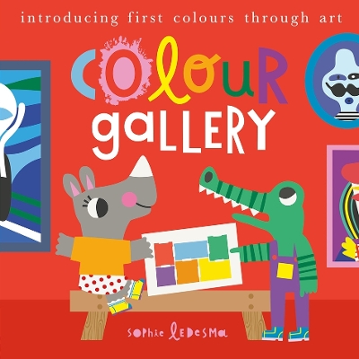 Colour Gallery: Introducing first colours through art book