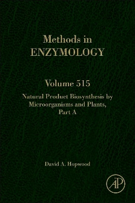 Natural Product Biosynthesis by Microorganisms and Plants, Part A book