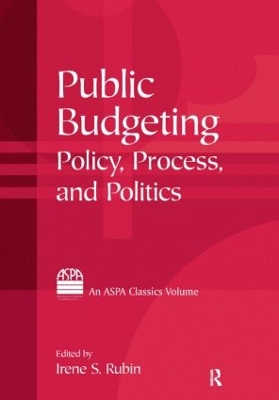 Public Budgeting by Irene S. Rubin