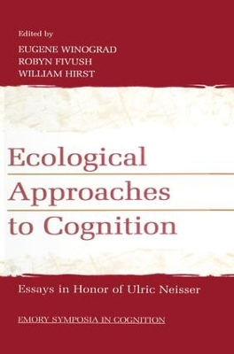 Ecological Approaches to Cognition book