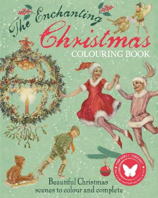 The Enchanting Christmas Colouring Book: Beautiful Christmas scenes to colour and complete book